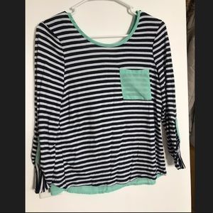 Cute stripped shirt!